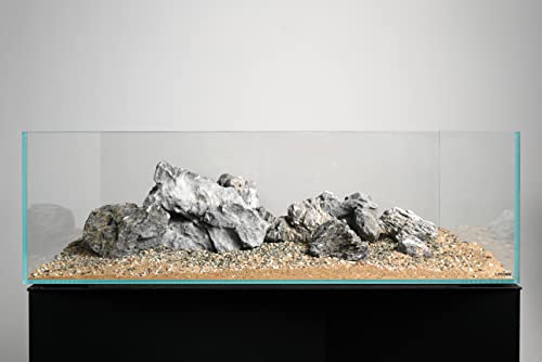 LANDEN Seiryu Stones Natural Rocks (17lbs, 3~11 inches,7-8pcs) for Aquarium, Paludarium, Terrariums, Landscaping Rocks, Aquascaping - Image 5