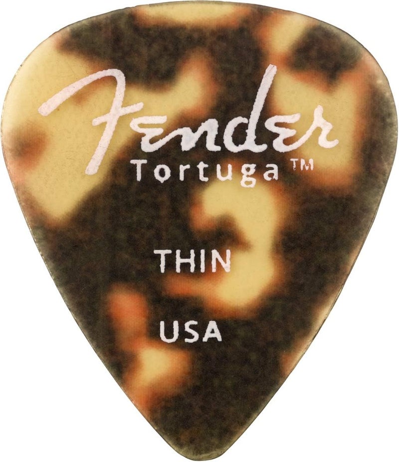 Fender Tortuga 351 Thin Picks - 6-Pack