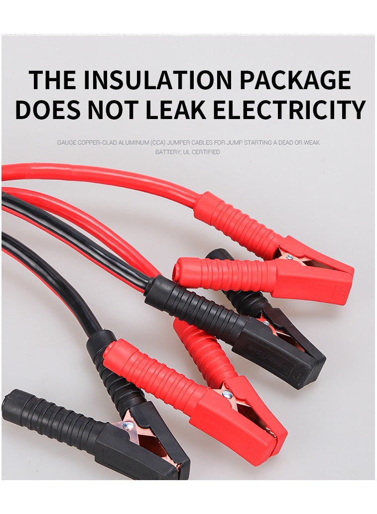 HERIOS Herios Heavy Duty Jumper Cables, 4 Metres Length, 2000 AMP, with Carrying Bag  - Image 5