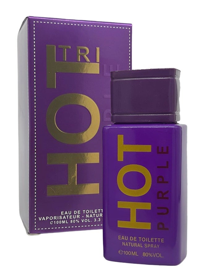 تي أر آي 12 قطع عطر هوت بيربل للنساء 100 مل - Image 2