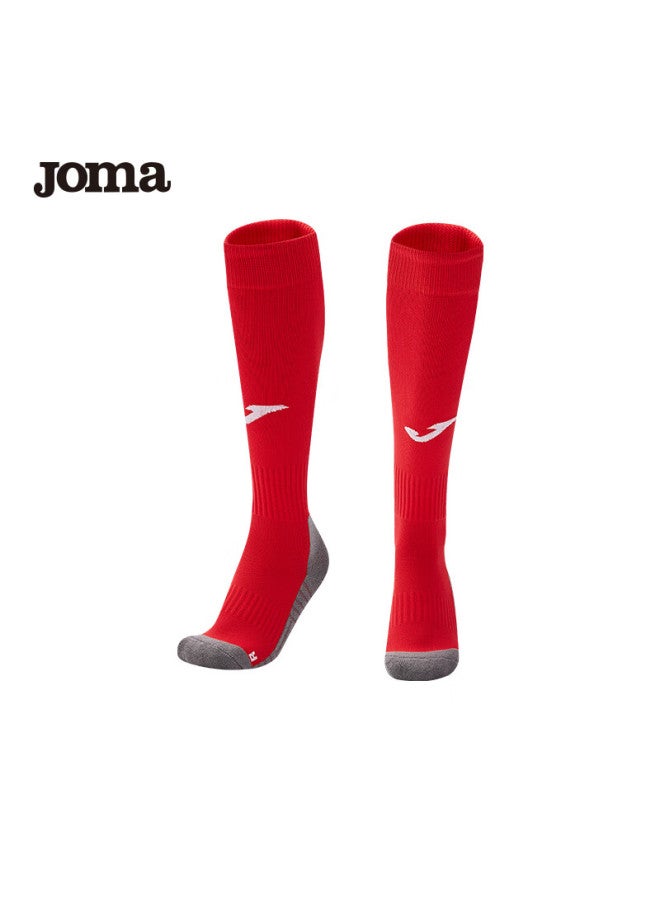 Joma Soccer Socks, Long Tube, Children's Thickened Terry Bottom, Non-slip, Wear-resistant, Breathable, Football Sports Socks, Running, Basketball Training Socks - Image 1