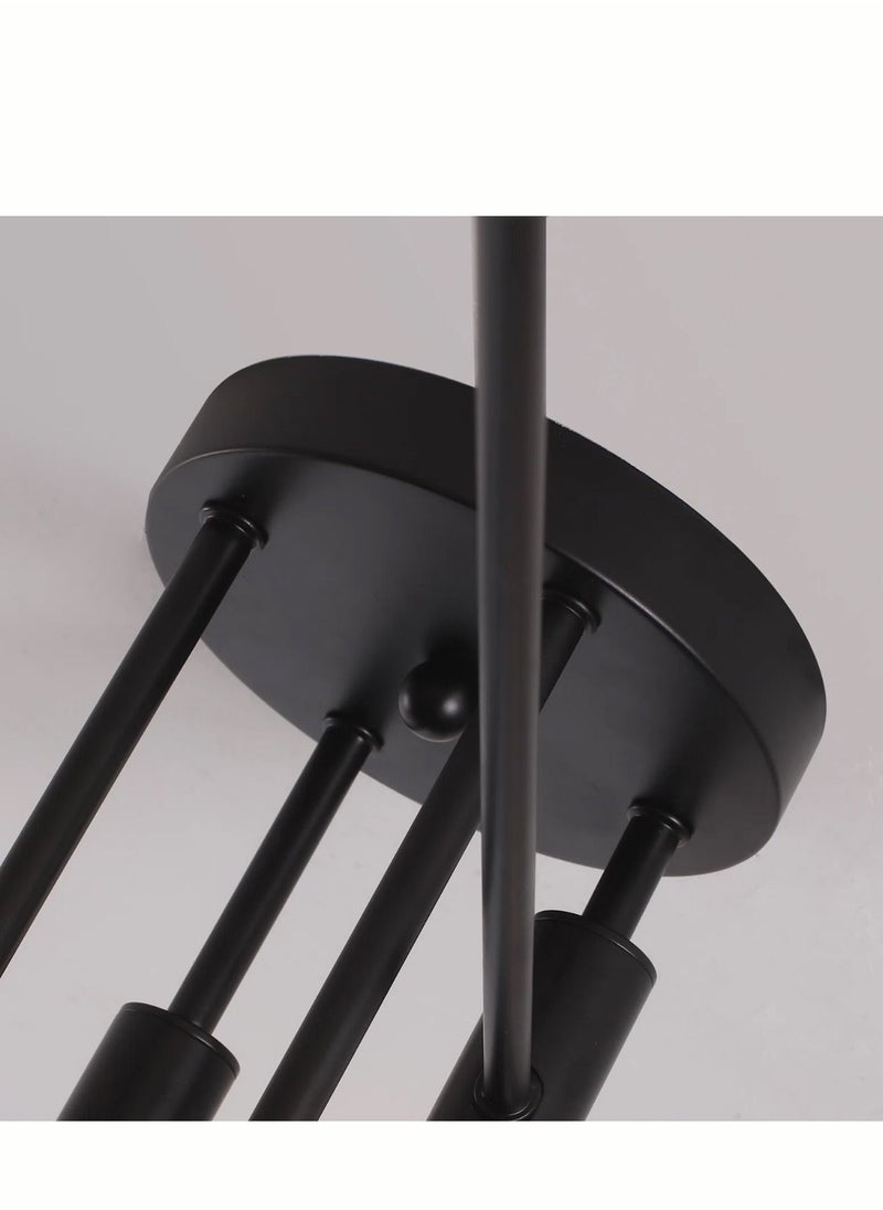 Haikomin - Mid Century Sputnik Chandelier Modern Ceiling Lighting 8 Lights Adjustable Industrial Mount Pendant Light Fixture For Kitchen Living Dining Room Bedroom Foyer - Image 1