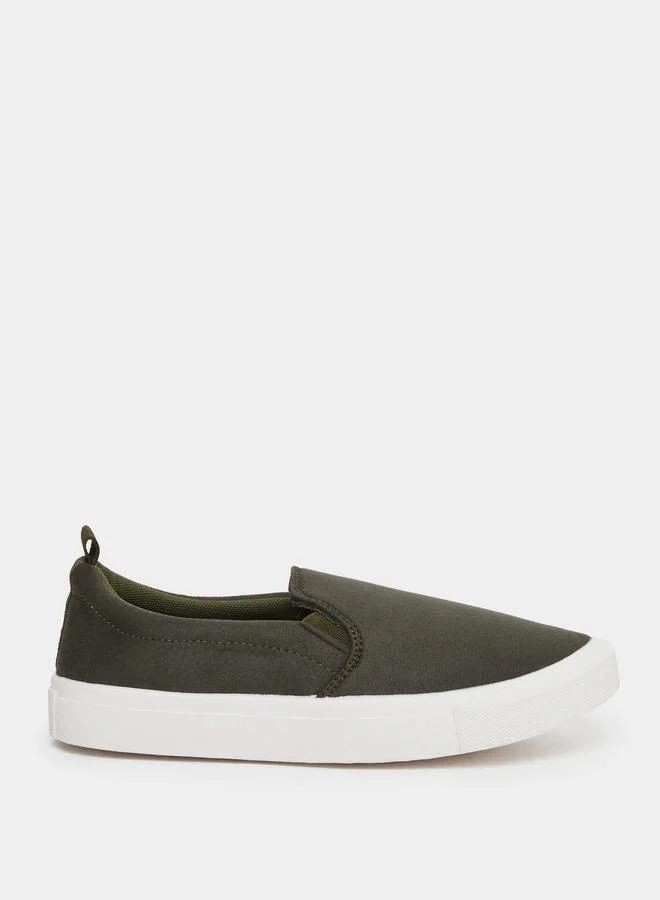 Styli Men Suede Look Slip-On Casual Shoes