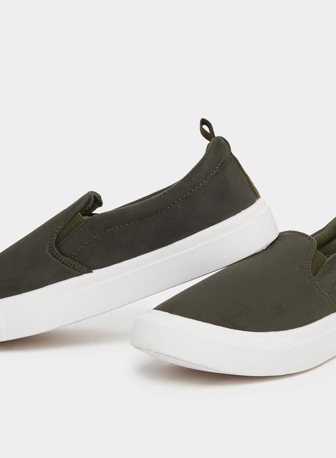Styli Men Suede Look Slip-On Casual Shoes - Image 3