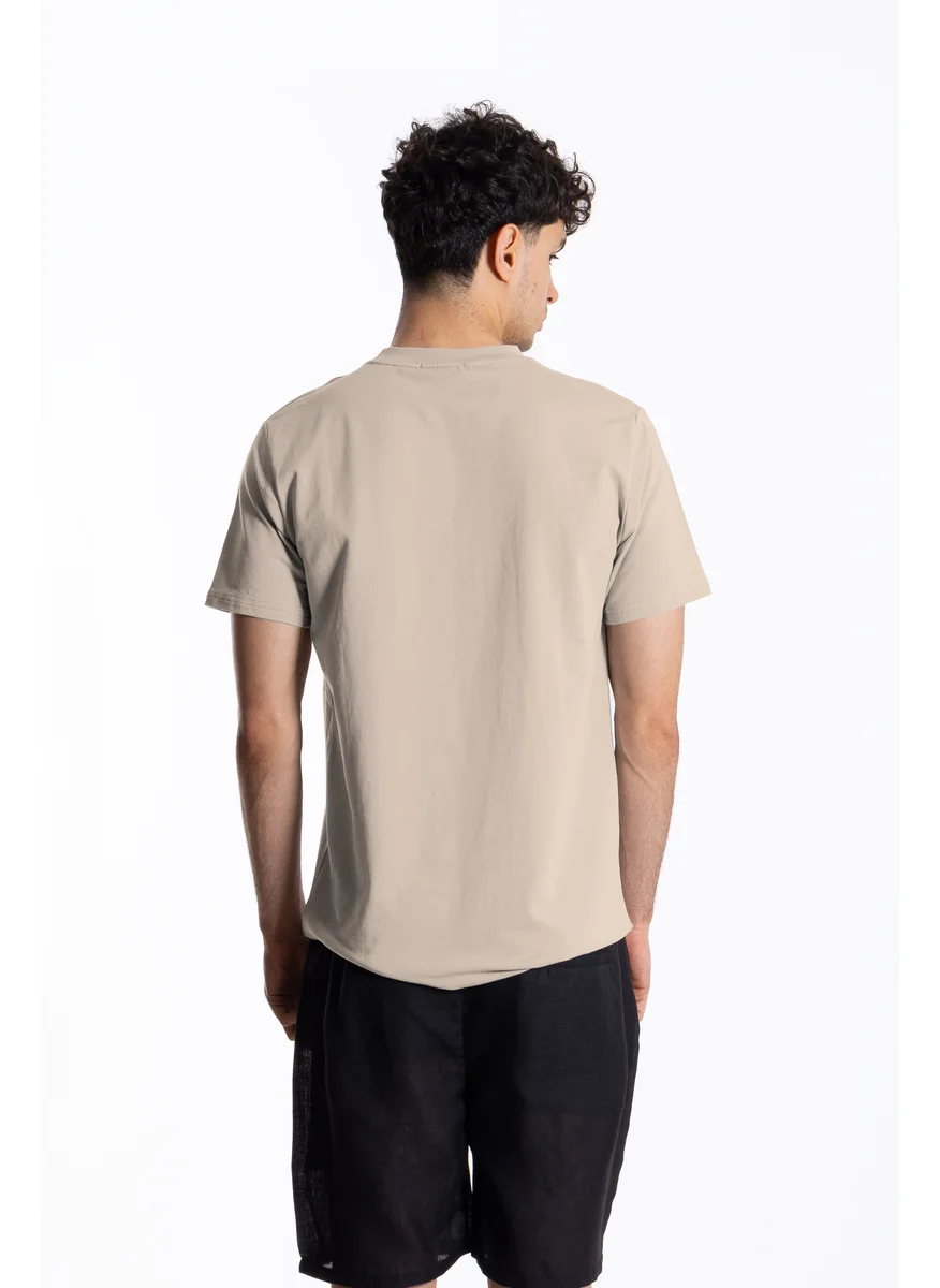 شايبس COTTON BLEND PRINTED T-SHIRT