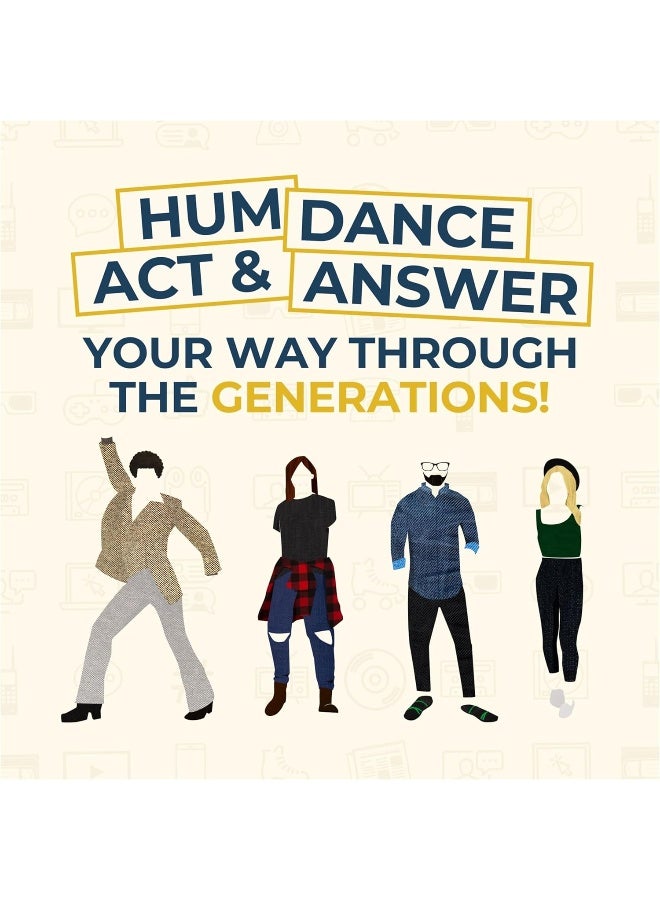 Spin Master Games Mind The Gap Deluxe Trivia Game - A Trivia Board Game for The Generations Gen Z Millennial Gen X Boomer Family Games, Trivia Game for Adults & Kids 10+ - Image 5