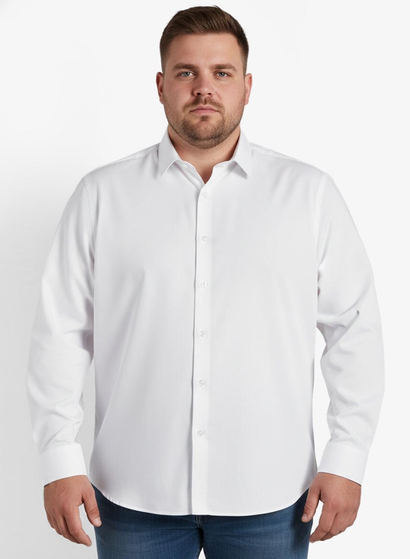 روبرت وود قميص قطني رسمي سادة - Image 5