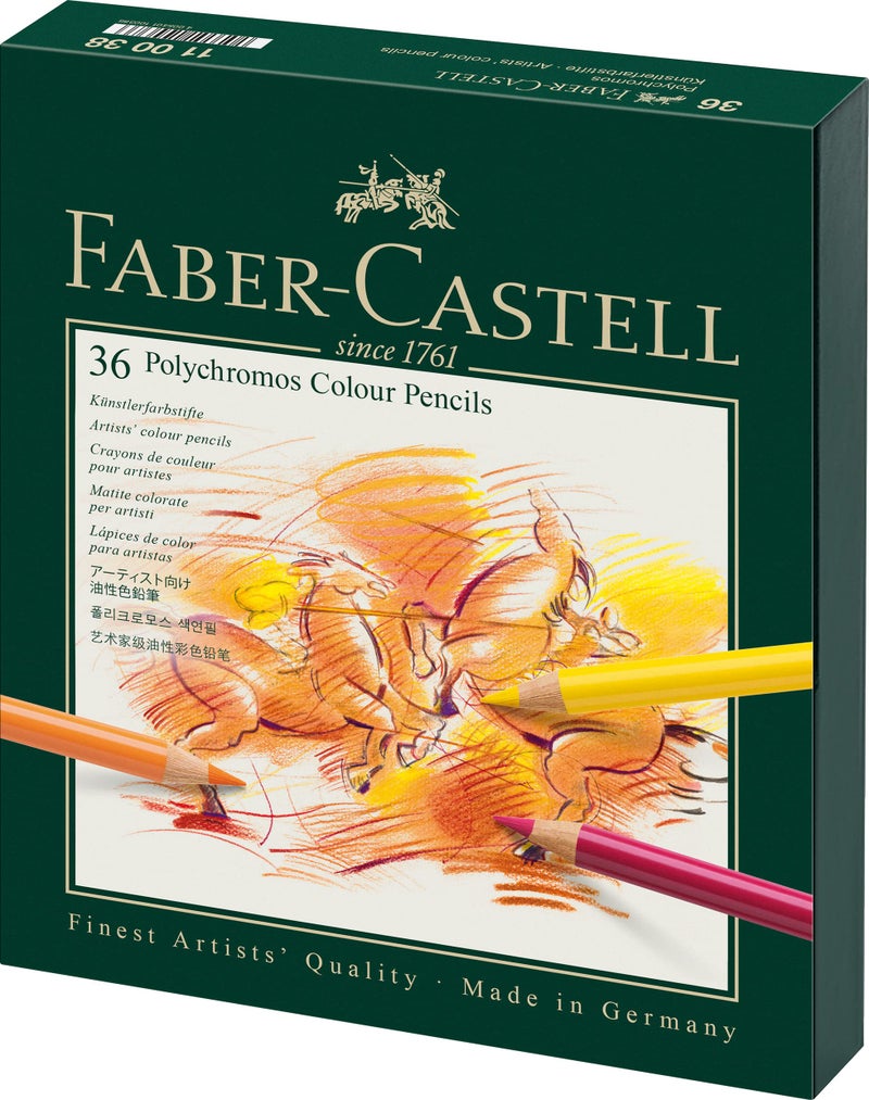 Faber-Castell Polychromos 36 Pencil Studio Set - Image 1