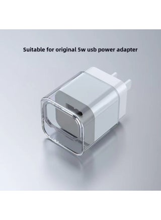 Applicable To Apple 20w5 Charging Head Protective Cover Data Line Protection Charger Cartoon Bite Anti-Break Transparent-Specifications:Apple Charging Head Protective Cover 5 Watts 1 Piece - pzsku/Z4C7764A8DB8FC0724657Z/45/1746214278/8f21180b-c103-46e5-8435-a189e4cb4366