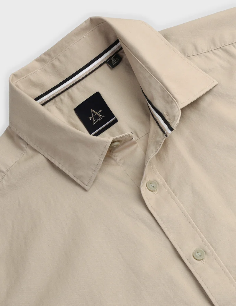 Arrow Solid Cotton Shirt
