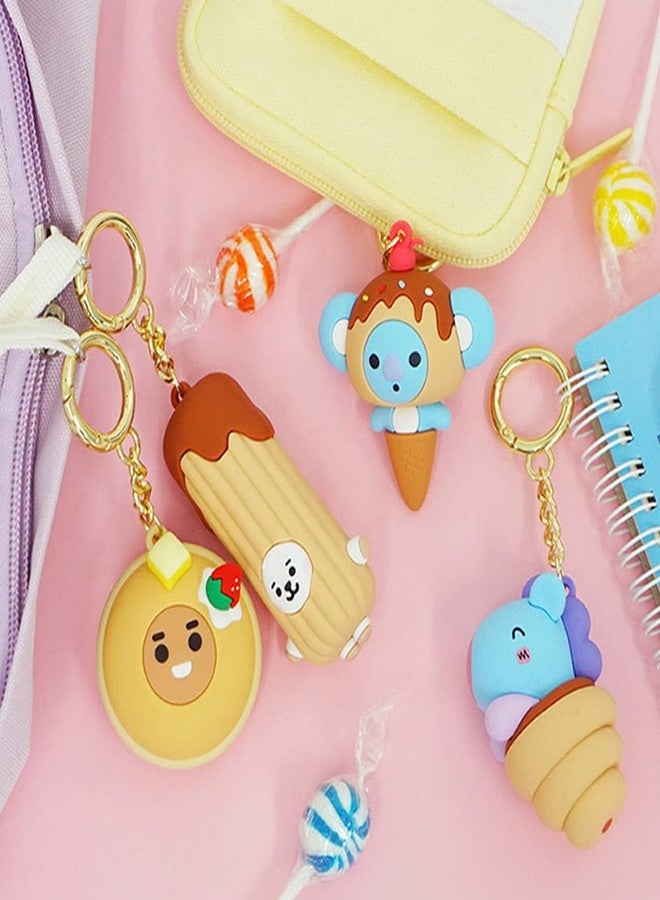BT21 Dessert Shape Sweetie Figure Keychain Keyring (KOYA) - Image 5