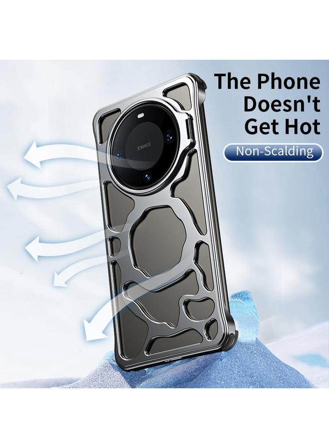 S-TOP Case For Huawei Mate 60 Pro+ Auspicious Cloud Series MagSafe Metal Phone Case with Bracket - Image 4