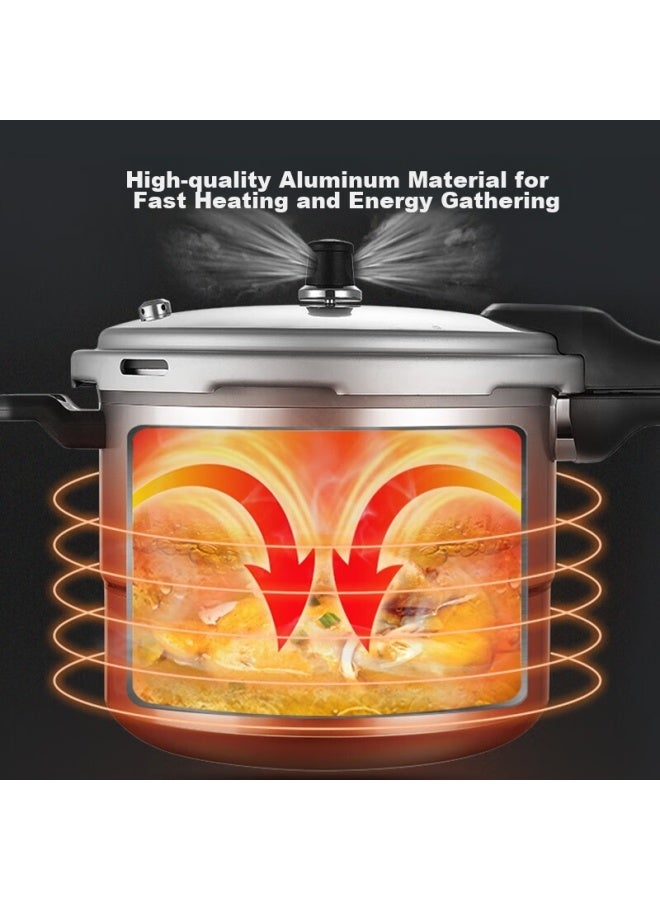 Supor Pressure Cooker, Helper, Aluminum Alloy, 22cm, Large Capacity For Home Use, -proof, High-pressure Cooker, Gas Stove Specific, Yh229da1 - Image 2