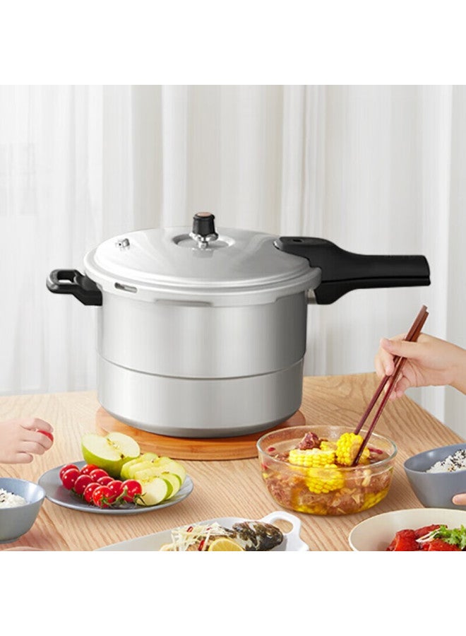 Supor Pressure Cooker, Helper, Aluminum Alloy, 22cm, Large Capacity For Home Use, -proof, High-pressure Cooker, Gas Stove Specific, Yh229da1 - Image 5