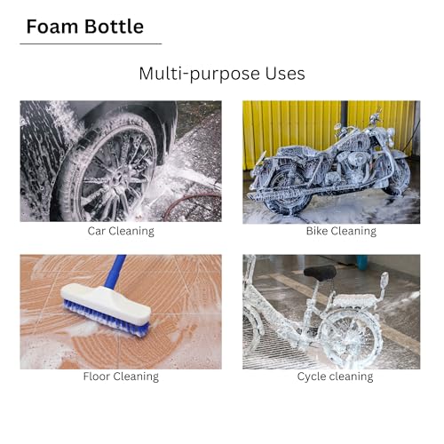 Starq New Advance Adjustable Pro Foam Lance/Cannon for Thick Clinging Foam, 1000 PSI, 1.1mm Orifice, Brass/ABS Nozzle,1/4" with Quick Connector, Plastic (FL2) - Image 5