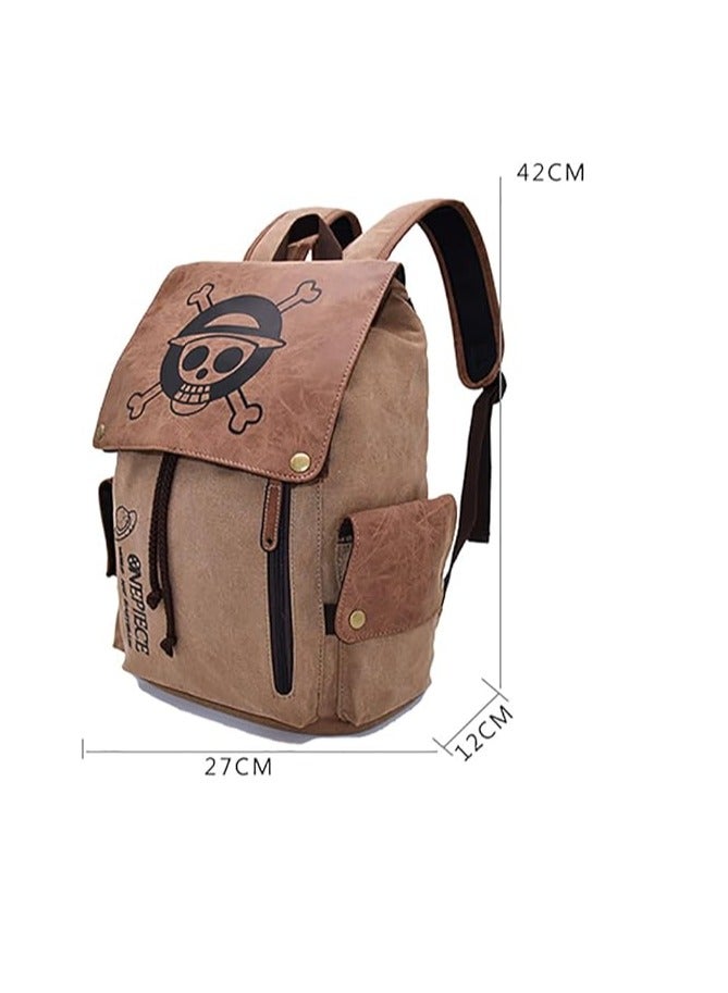 Anime One Piece Cosplay Backpack Luffy Straw Hat Pirate backpack - Image 2
