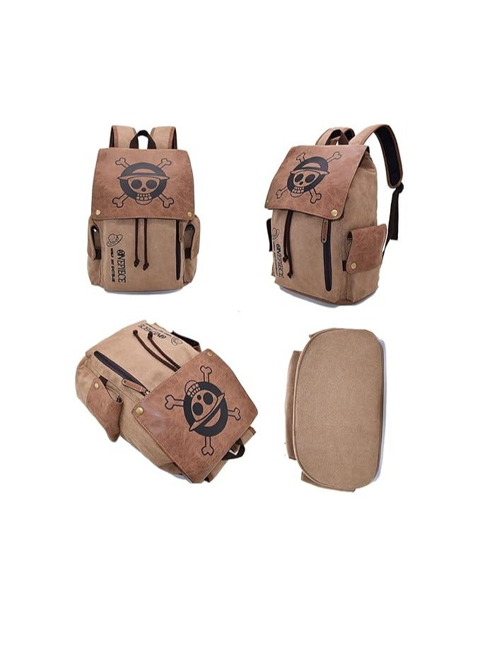 Anime One Piece Cosplay Backpack Luffy Straw Hat Pirate backpack - Image 3