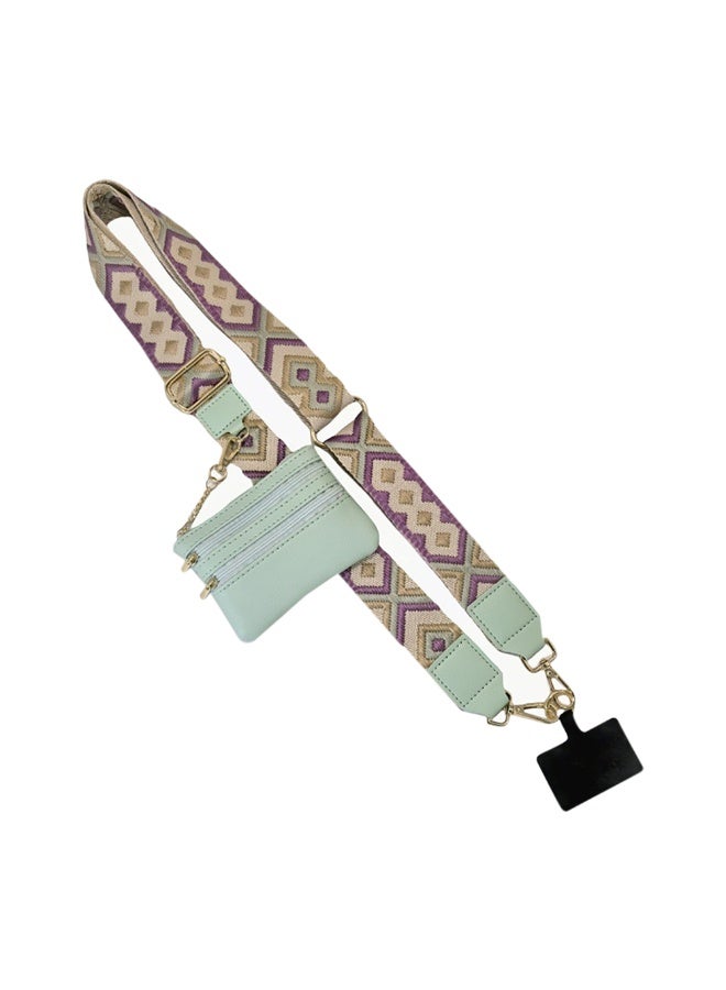 WYMECT Mobile phone strap can be replaced and disassembled, paired with a mobile phone lanyard for a coin purse - Image 5