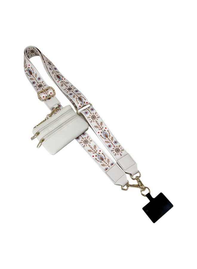 WYMECT Mobile phone strap can be replaced and disassembled, paired with a mobile phone lanyard for a coin purse - Image 1