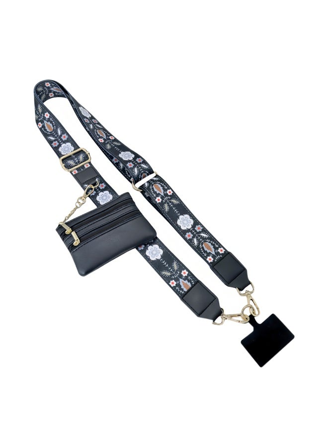 WYMECT Mobile phone strap can be replaced and disassembled, paired with a mobile phone lanyard for a coin purse - Image 4