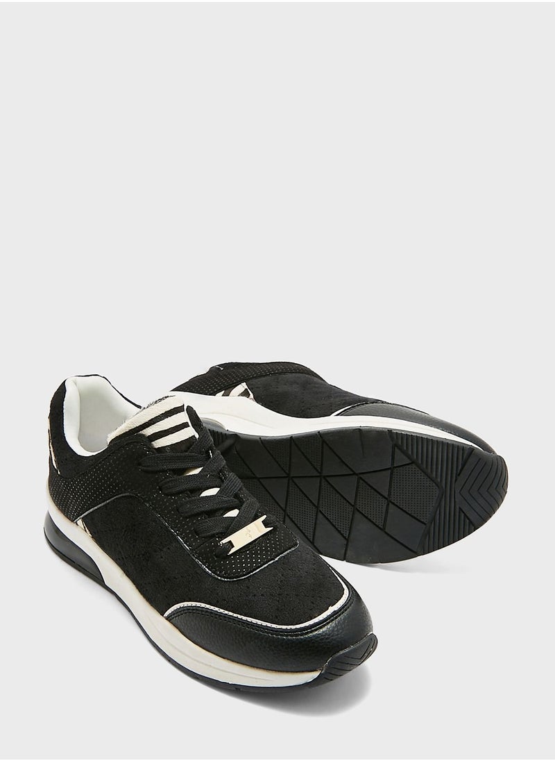 MENBUR Lace Up Low Top Sneakers  - Image 3