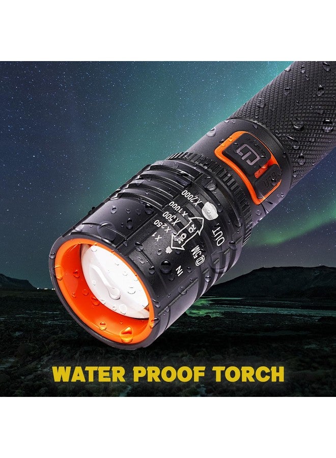 Care4 كشاف ميني كير 4 | ضوء مصباح مكتب مع صندوق هدايا. ضوء كشاف بتركيز زوم مع 3 أوضاع قابلة للتعديل للأنشطة الطارئة (MZ-035) - Image 4