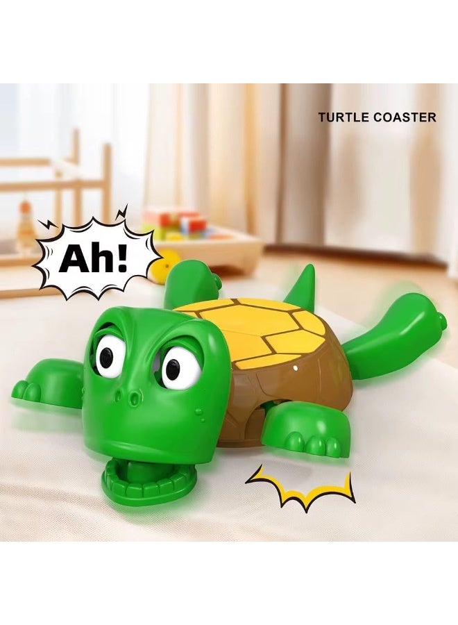 حامل موبايل واكواب بتصميم سلحفاة مخيفة، ملحق لطيف لسطح المكتب، تصميم تمساح اخضر، حامل مزدوج الاغراض - Image 4