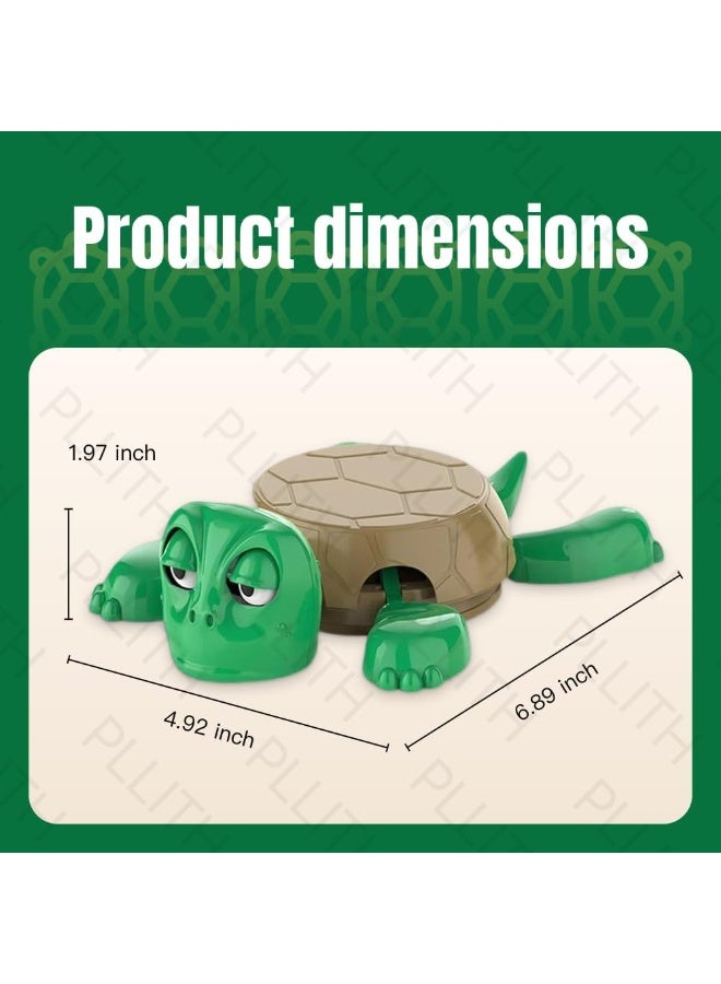 حامل موبايل واكواب بتصميم سلحفاة مخيفة، ملحق لطيف لسطح المكتب، تصميم تمساح اخضر، حامل مزدوج الاغراض - Image 5
