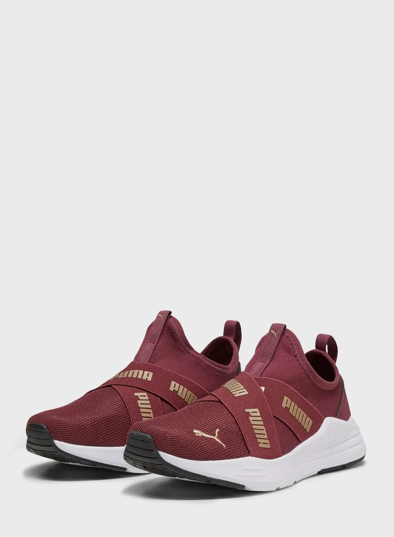 PUMA Youth Wired Run Slip On Flash