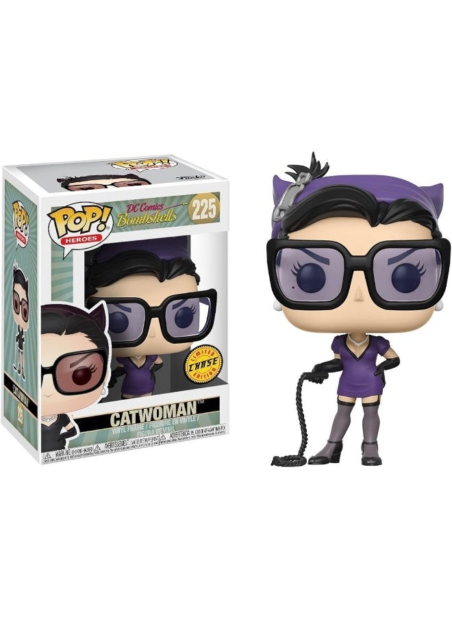 Funko FunKo POP! Heroes DC Bombshells Catwoman 3.75" CHASE VARIANT Vinyl Figure 