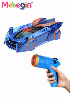 MEBEGIN Rechargeable Wall Climbing Remote Control Car, 360° Rotating 3 Mode RC Stunt Car, Light-Guided Wall Racer Ceiling Climb Toy Car with Headlight Birthday Gifts for Boys Girls  - Image 3