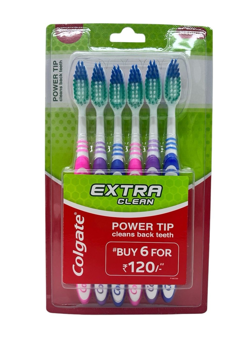 COLGATE BRUSH EXTRA CLEAN 6p