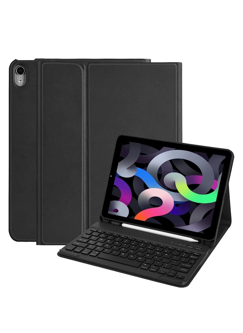 ELTRAZONE - iPad Air 5th Generation 10.9 Keyboard Case 2022,Detachable Wireless Keyboard with Pencil Holder,Smart Keyboard Case for iPad Air 5th Gen 2022/Air 4th Gen 2020 10.9 Inch - Image 1
