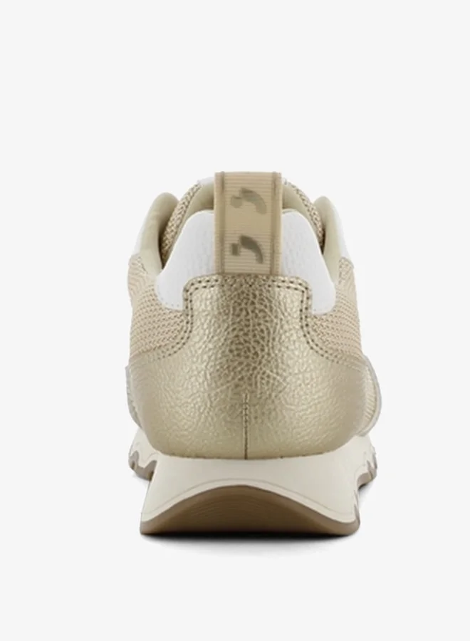 اس جي Women's Textured Sports Shoes with Lace-Up Closure