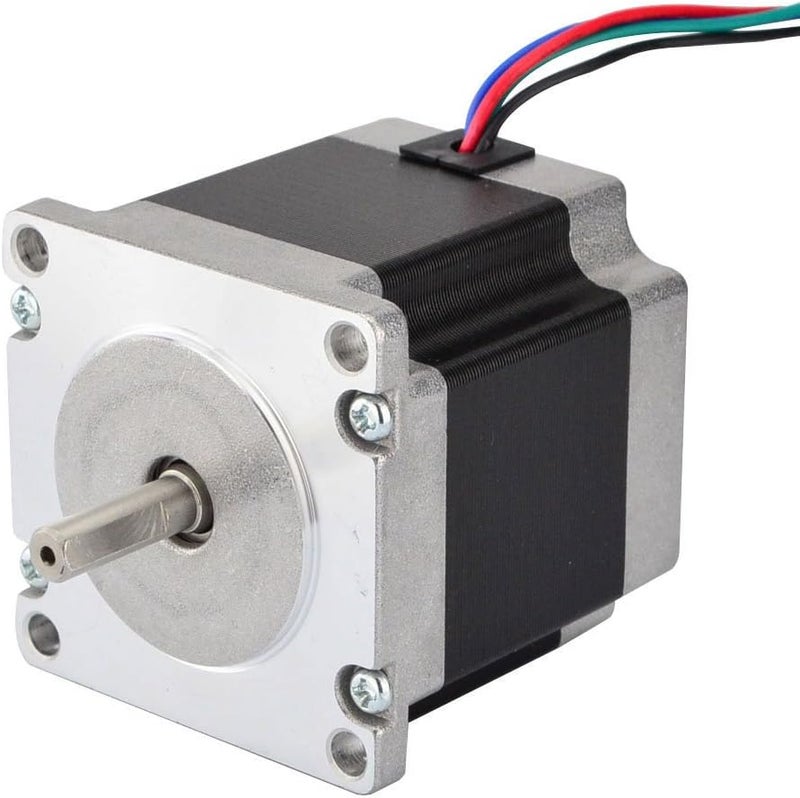 STEPPERONLINE Nema 23 CNC Stepper Motor 2.8A 175.6oz.in/1.24Nm CNC Stepping Motor DIY CNC Mill - Image 1