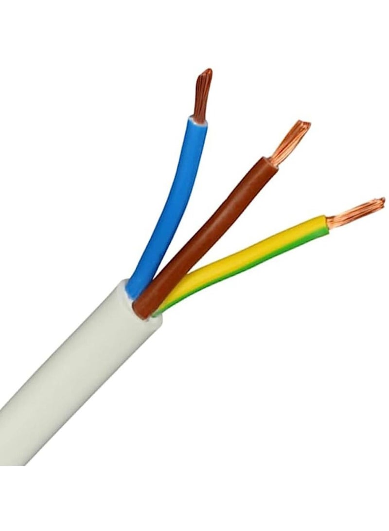 RACO Electrical Multicore PVC Flexible Cable Extension Wire Copper Power Cord 5 Meter 3 Core - Image 1