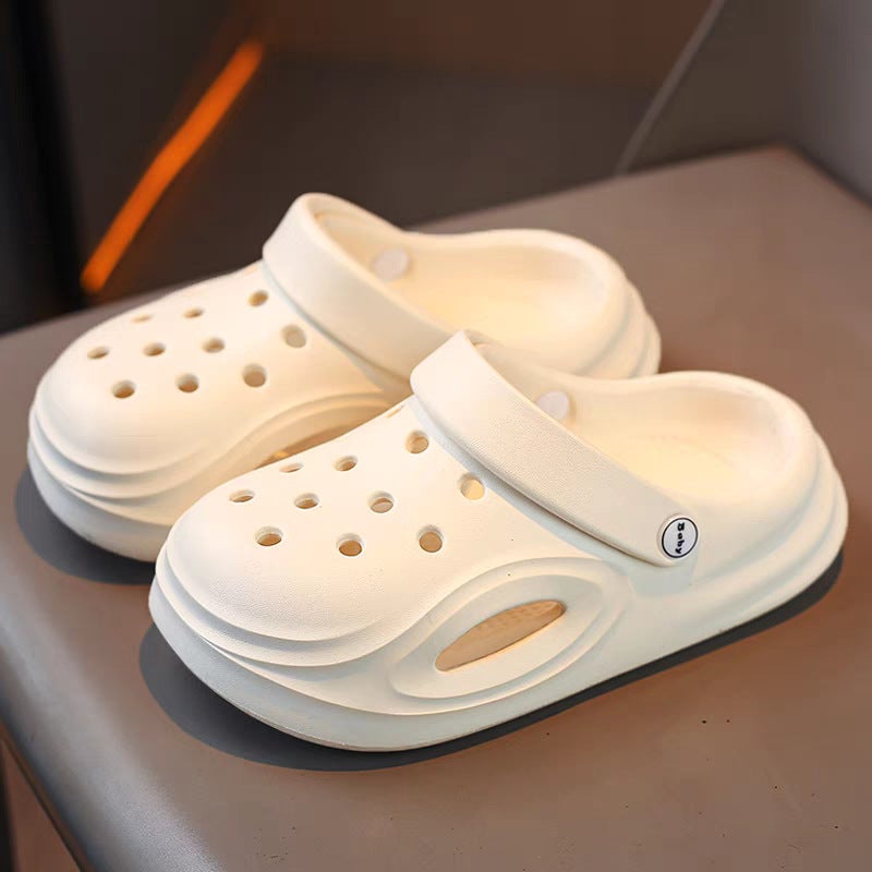 Summer Children'S Clogs For Boys And Girls, Indoor And Outdoor Wear, Children'S Slippers, Non-Slip Girls' Closed-Toe New Baby Slippers - Image 4