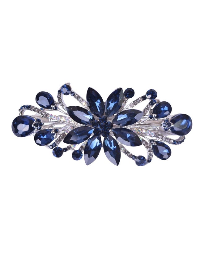 Sankuwen Flower Rhinestone Hair Clip - Image 1