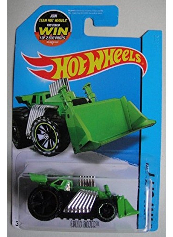 Hot Wheels Hot Wheels 2015 City Works Speed Dozer Green Card 1 - Image 1