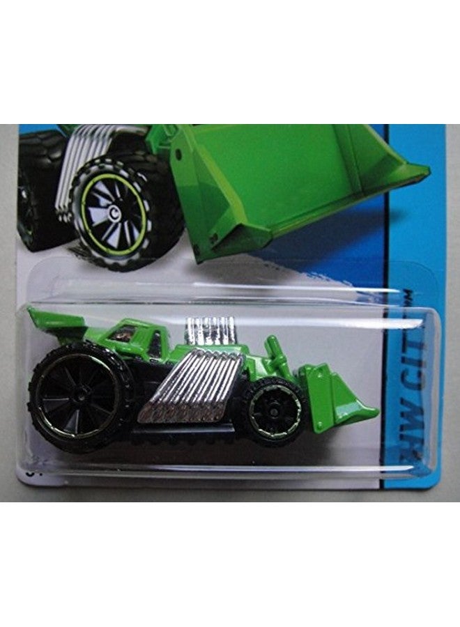 Hot Wheels Hot Wheels 2015 City Works Speed Dozer Green Card 1 - Image 2