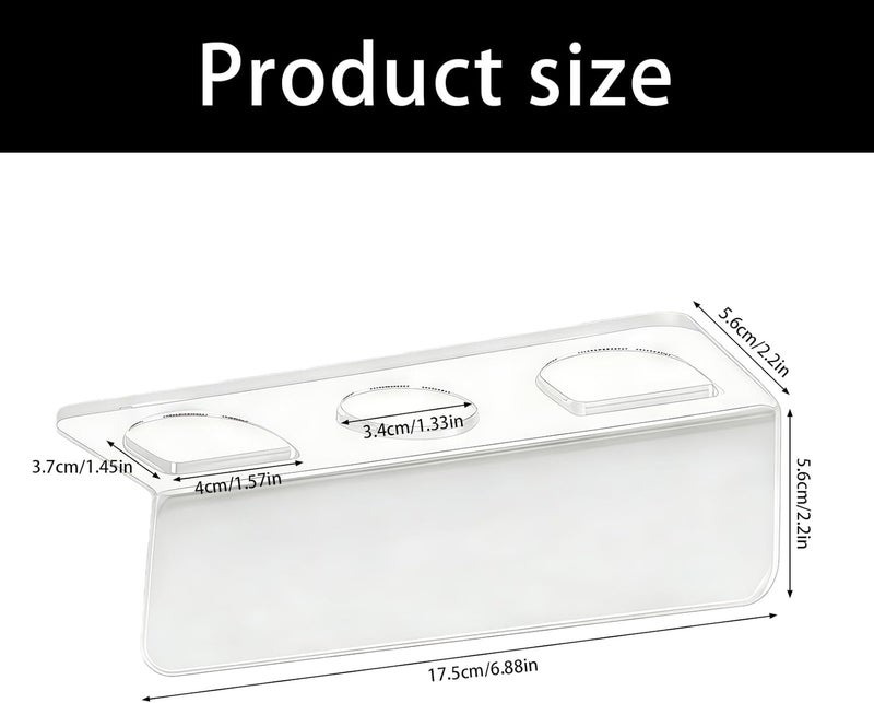 of 2 Space Saving Organizers for Bathroom with Multiple Layer Design to Hold Shampoo Soap and Toiletries Efficiently Modern - Image 3