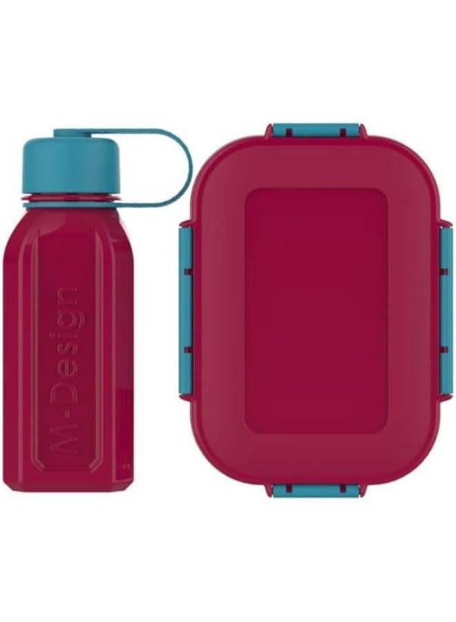 m-design Fuchsia/Teal Lunch Set - 1.1 L - Image 1