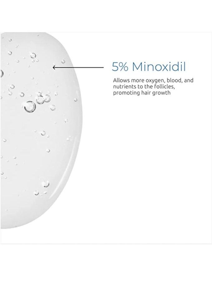 DS LABORATORIES - Spectral.UHP 5% Minoxidil Hair Growth Serum for Men by DS Laboratories Extra Strength Topical Hair Loss Treatment Supports Hair Growth in the Vertex Experience Fuller Thicker Hair - Image 1