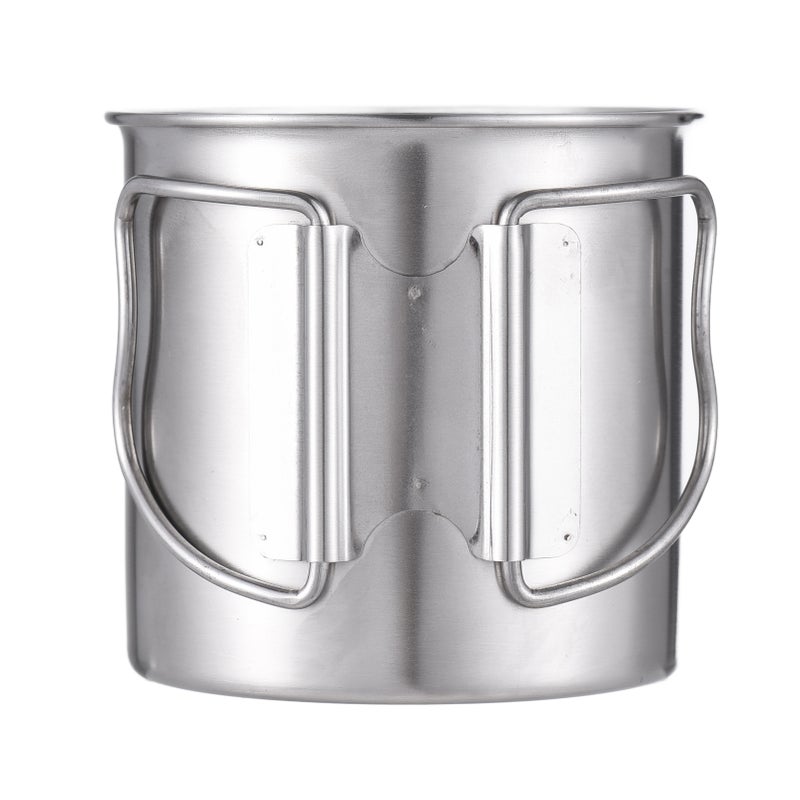 Camping Coffee Mug: 304 Stainless Steel Foldable Handle Light Weight - Versatile Multifunctional Coffee Filter Mug for Camping, Hiking Outdoor Adventures, Home Kitchen - Image 5