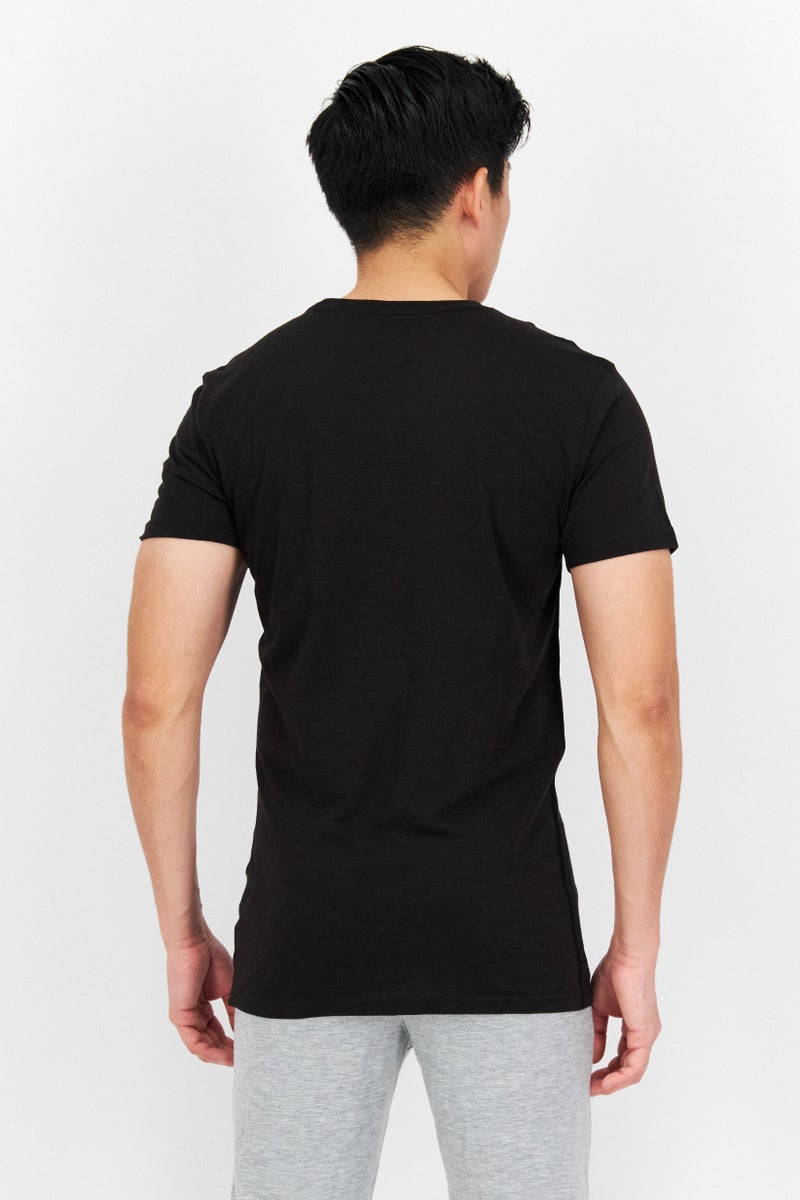 PUMA Men Sportswear Fit Short Sleeve Training Top, Black - Image 2