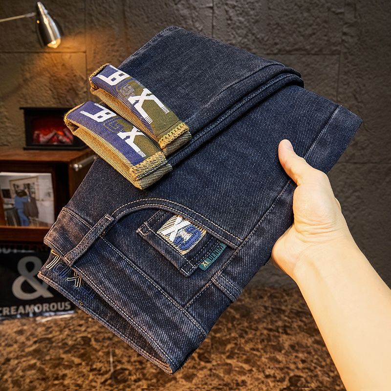 Unisex Casual Daily Denim Jeans - Image 3