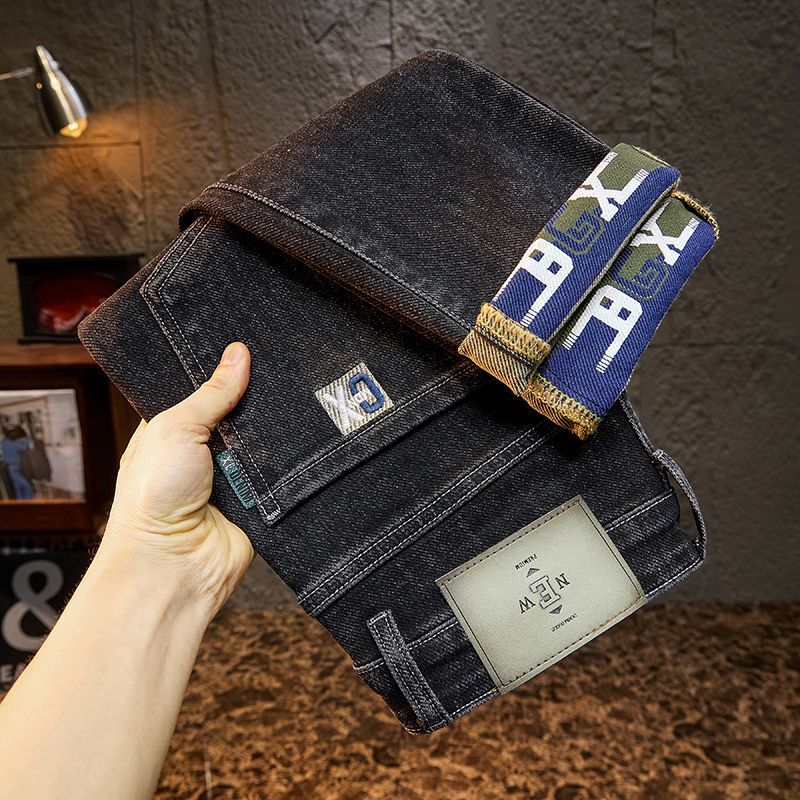 Unisex Casual Daily Denim Jeans - Image 1