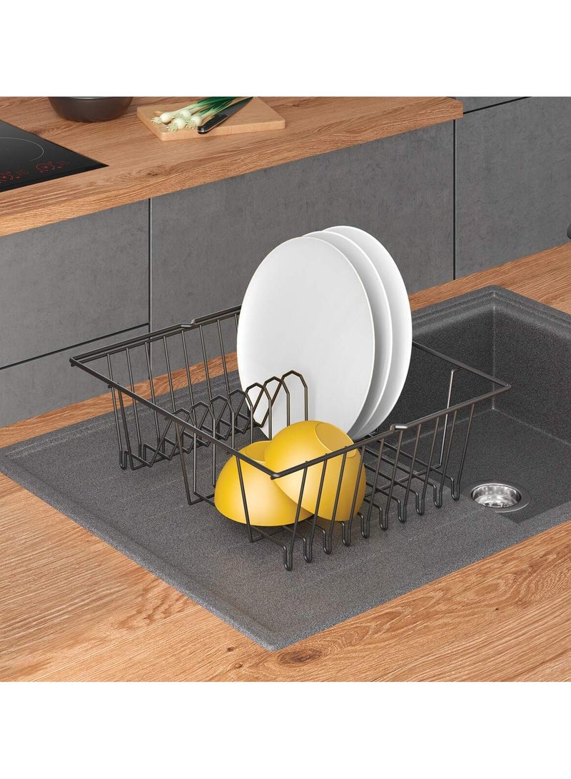 Metaltex Metaltex Lipsia Lava Touch Dish Drainer – Anti-Rust & Scratch-Resistant with Touch-Therm Coating  - Image 3