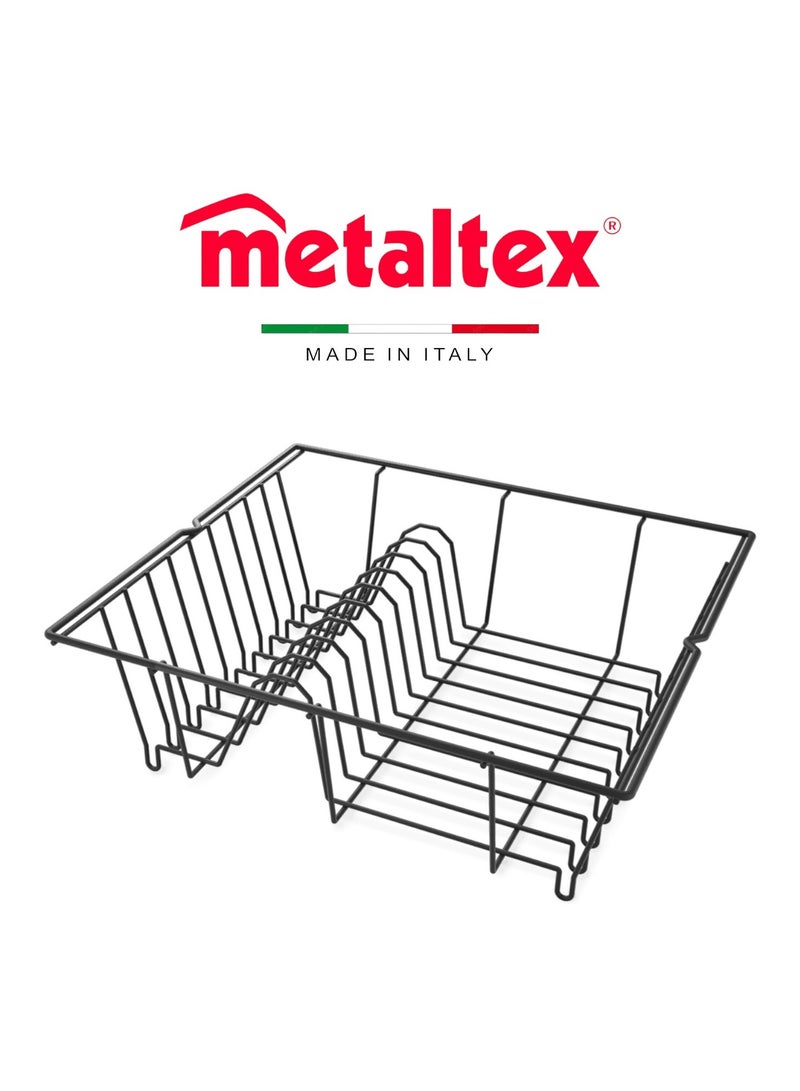 Metaltex Metaltex Lipsia Lava Touch Dish Drainer – Anti-Rust & Scratch-Resistant with Touch-Therm Coating  - Image 2