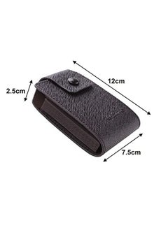 Kuber Industries Kuber Industries Wallet for Women/Men | Card Holder for Men & Women | Leather Wallet for ID, Visiting Card, Business Card, ATM Card Holder | Slim Wallet | Button Closure, Brown  - Image 2